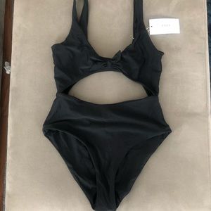 New Zaful One Piece Swimsuit - black